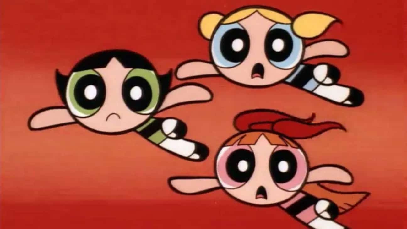 The Powerpuff Girls fly to the rescue in this image from Hulu